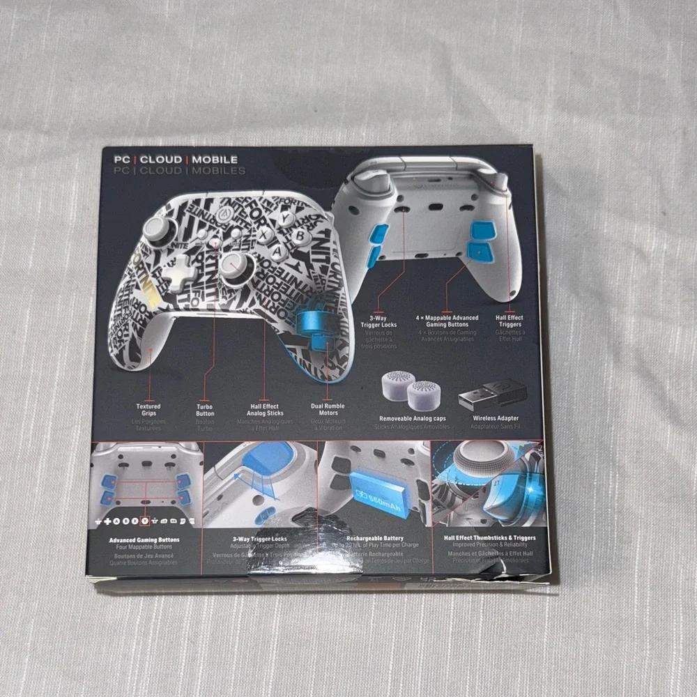 PowerA Fortnite Wireless Controller - Black and White